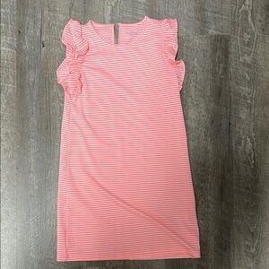 Vineyard Vines Pink Striped Kids Dress